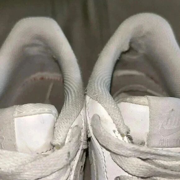 Nike Air Force 1 ’07, the b-ball icon Shoes, White/White/White/White - Picture 5 of 10